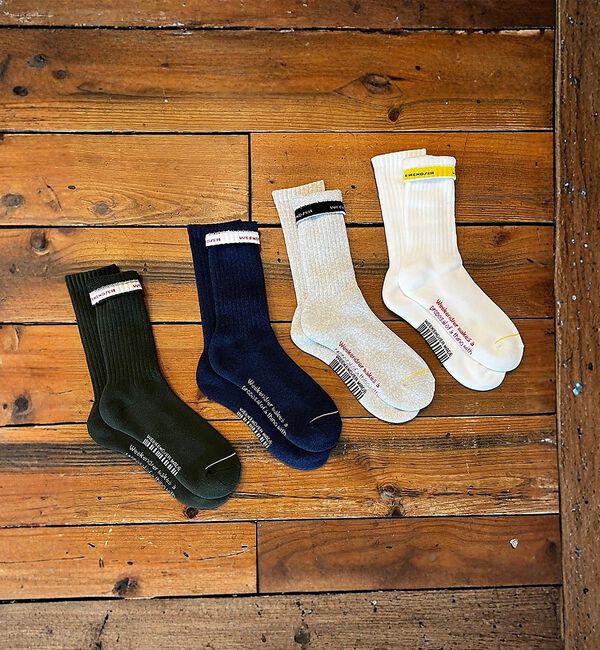 ABAHOUSE「【WEEKENDER/ウィークエンダー】ロゴソックス / 靴下 / SOCKS」|ソックス|