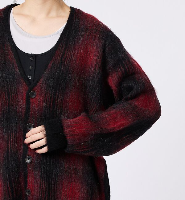 ABAHOUSE「【PENDLETON / ペンドルトン】Plaid Cardigan / プレイ」|カーディガン|
