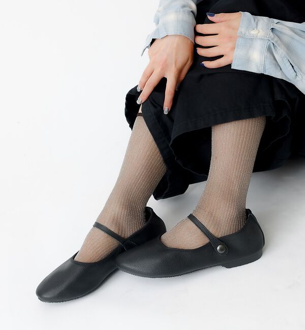 Rouge vif「【CROWN / クラウン】STRAP COURT JAZZ / ストラップ フ」|バレエシューズ|