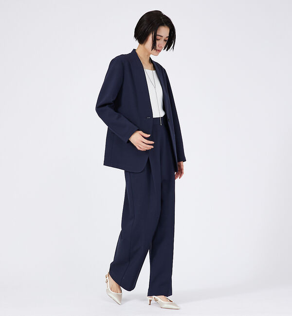 qualite「【セットアップ対応】クリスピーリネンパンツ」|その他|
