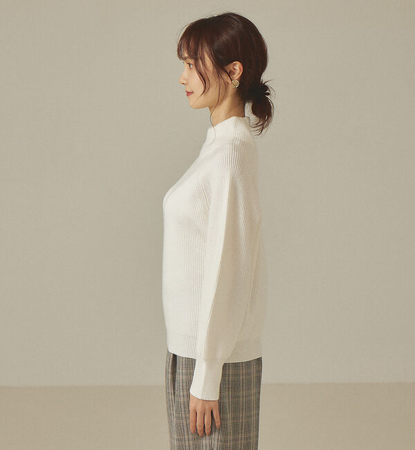 abahouse mavie「モックネックプルオーバー」|ニット・セーター|