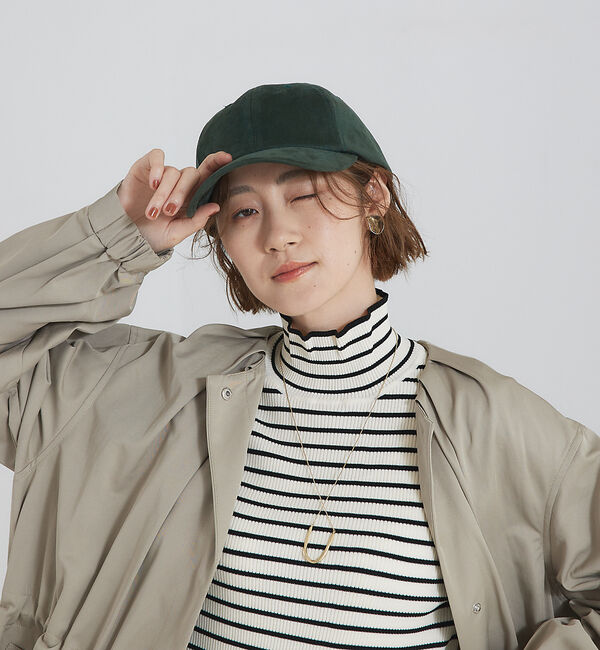 abahouse mavie「フェイクスウェードキャップ」|その他|