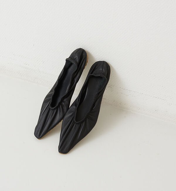 The Store by C' 「【MODERN WEAVING】LAMB BALLET / シャーリングバレエ」|その他|ブラック