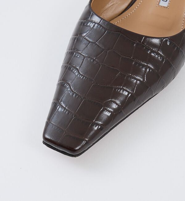 The Store by C' 「【PELLICO】DAMA ミュール COCCO STAMP／クロコ型押しミュー」|パンプス|