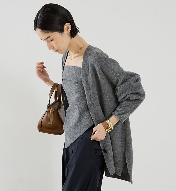 The Store by C' 「【ASAUCE MELER】【別注】接結トライアングルストール」|マフラー|
