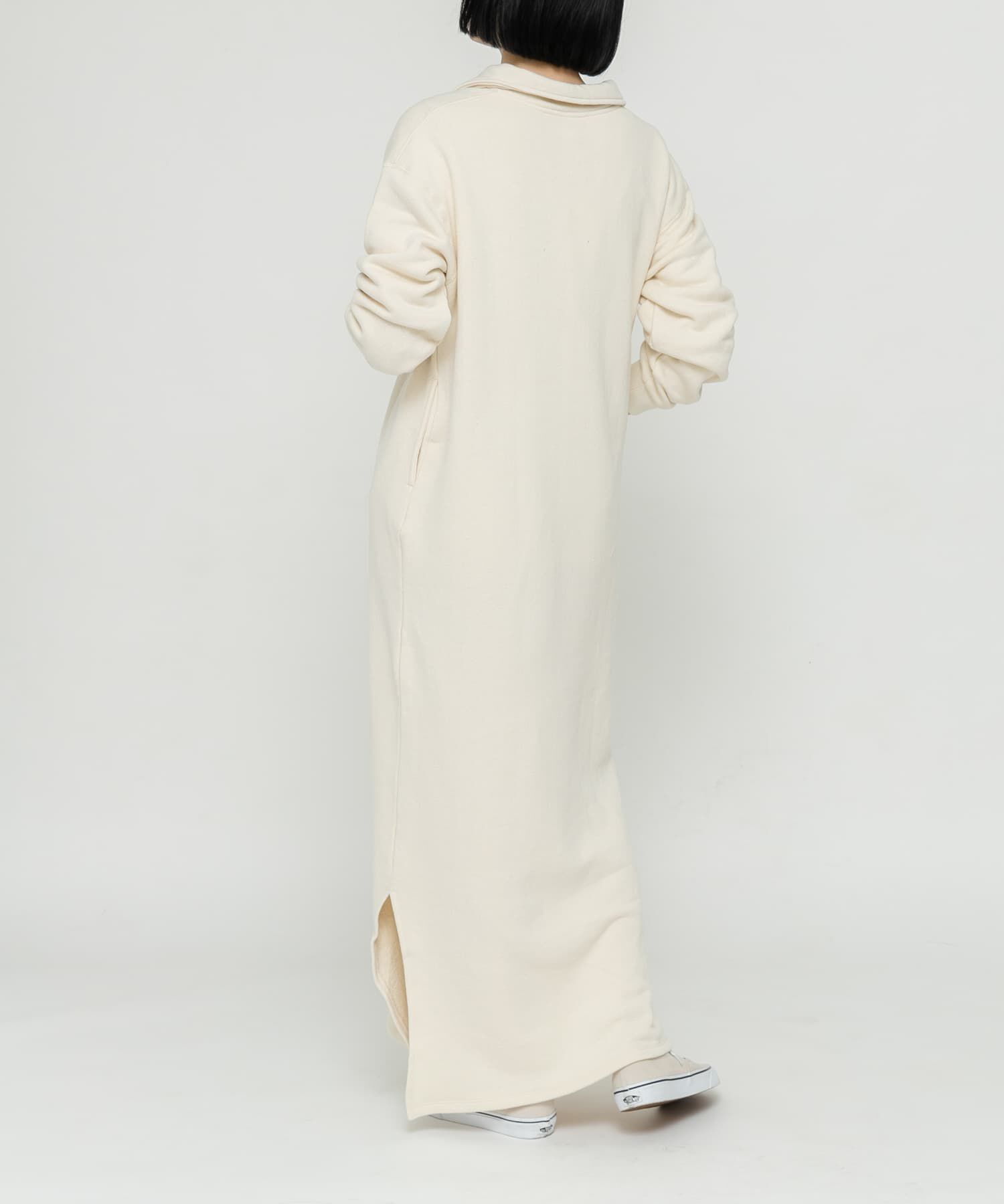URBAN RESEARCH DOORS「『別注』Sports Wear&times;DOORS　ハーフジップ長袖ワンピース」|ワンピース|