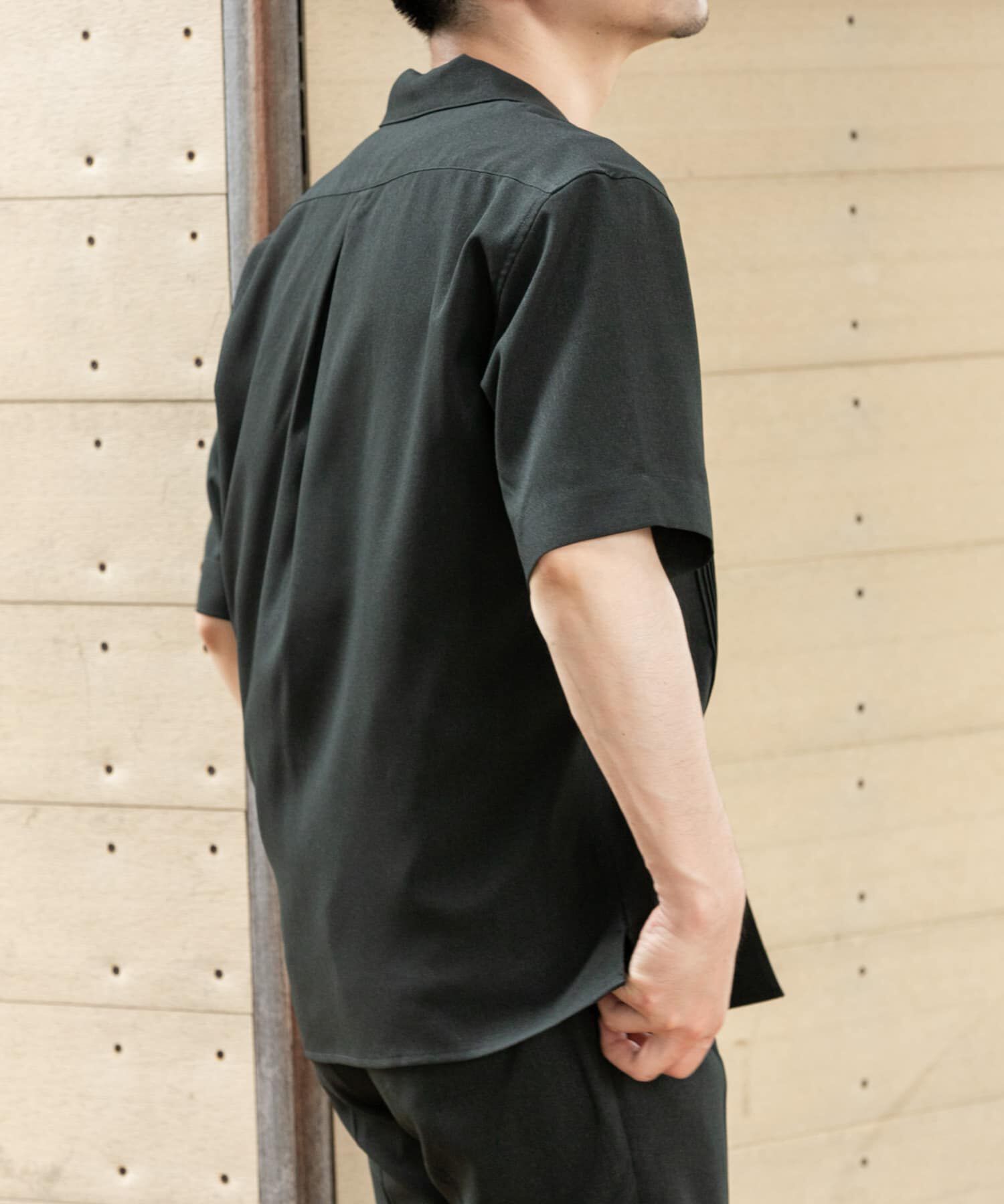 URBAN RESEARCH ROSSO「『セットアップ対応』『防シワ』サマーウール調キューバシャツ」|シャツ・ブラウス|