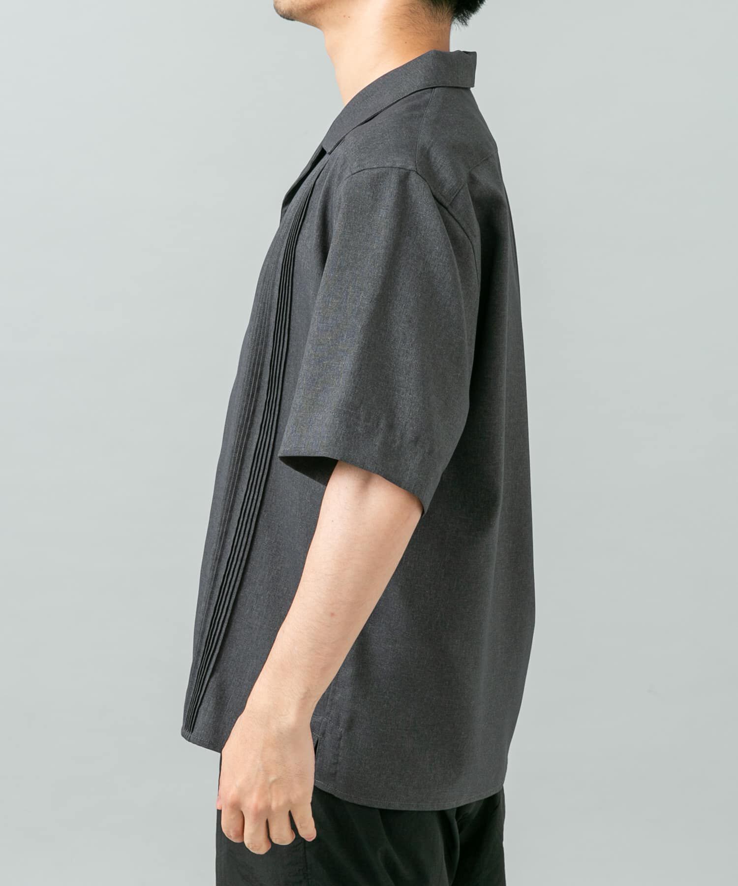 URBAN RESEARCH ROSSO「『セットアップ対応』『防シワ』サマーウール調キューバシャツ」|シャツ・ブラウス|