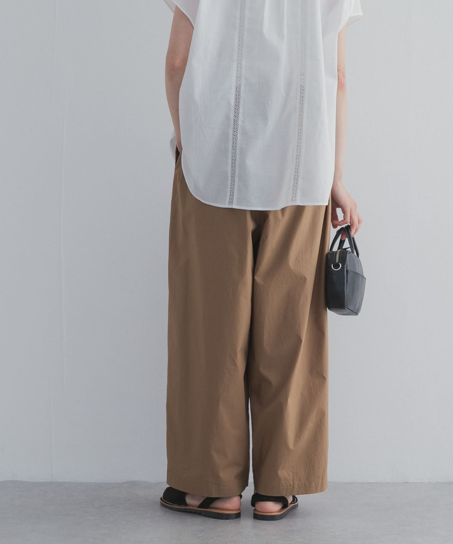URBAN RESEARCH DOORS「ギャザーボリュームパンツ」|その他|