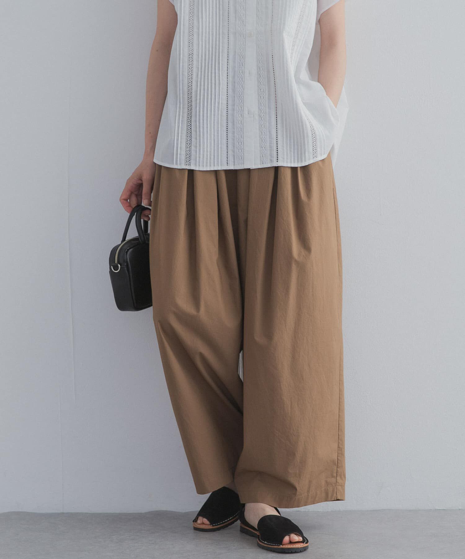 URBAN RESEARCH DOORS「ギャザーボリュームパンツ」|その他|