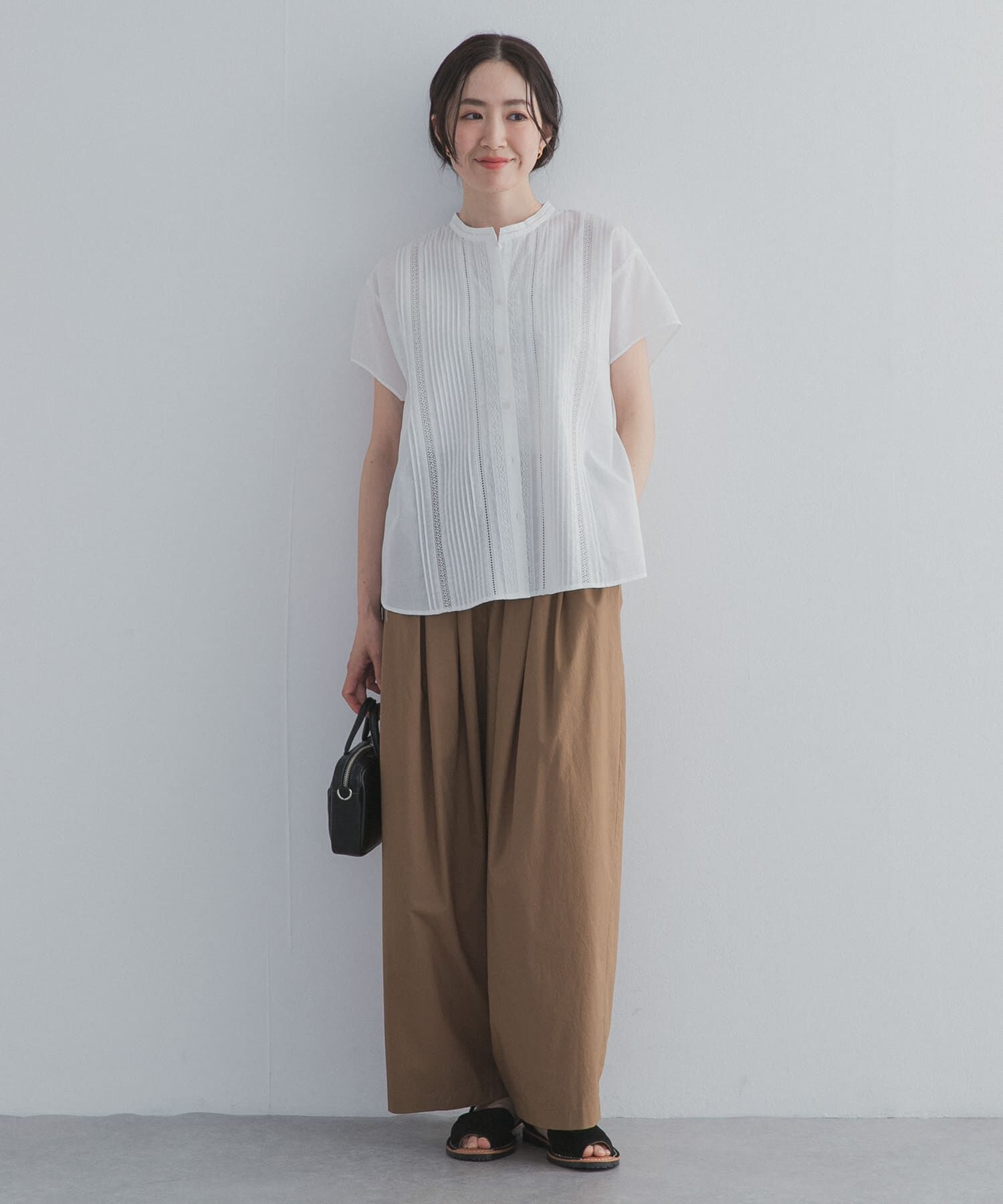 URBAN RESEARCH DOORS「ギャザーボリュームパンツ」|その他|