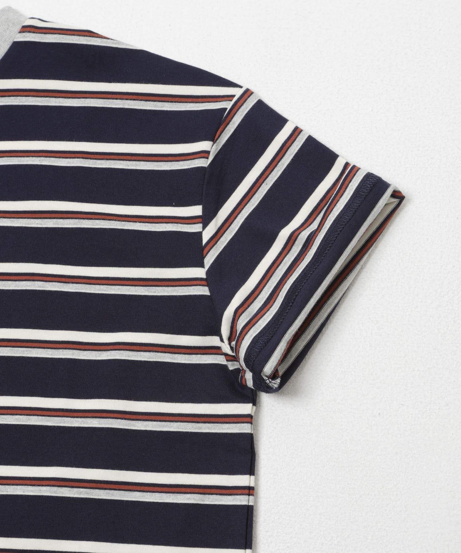 URBAN RESEARCH DOORS「『150サイズあり』ランダムボーダーワイドTシャツ(KIDS)」|その他|