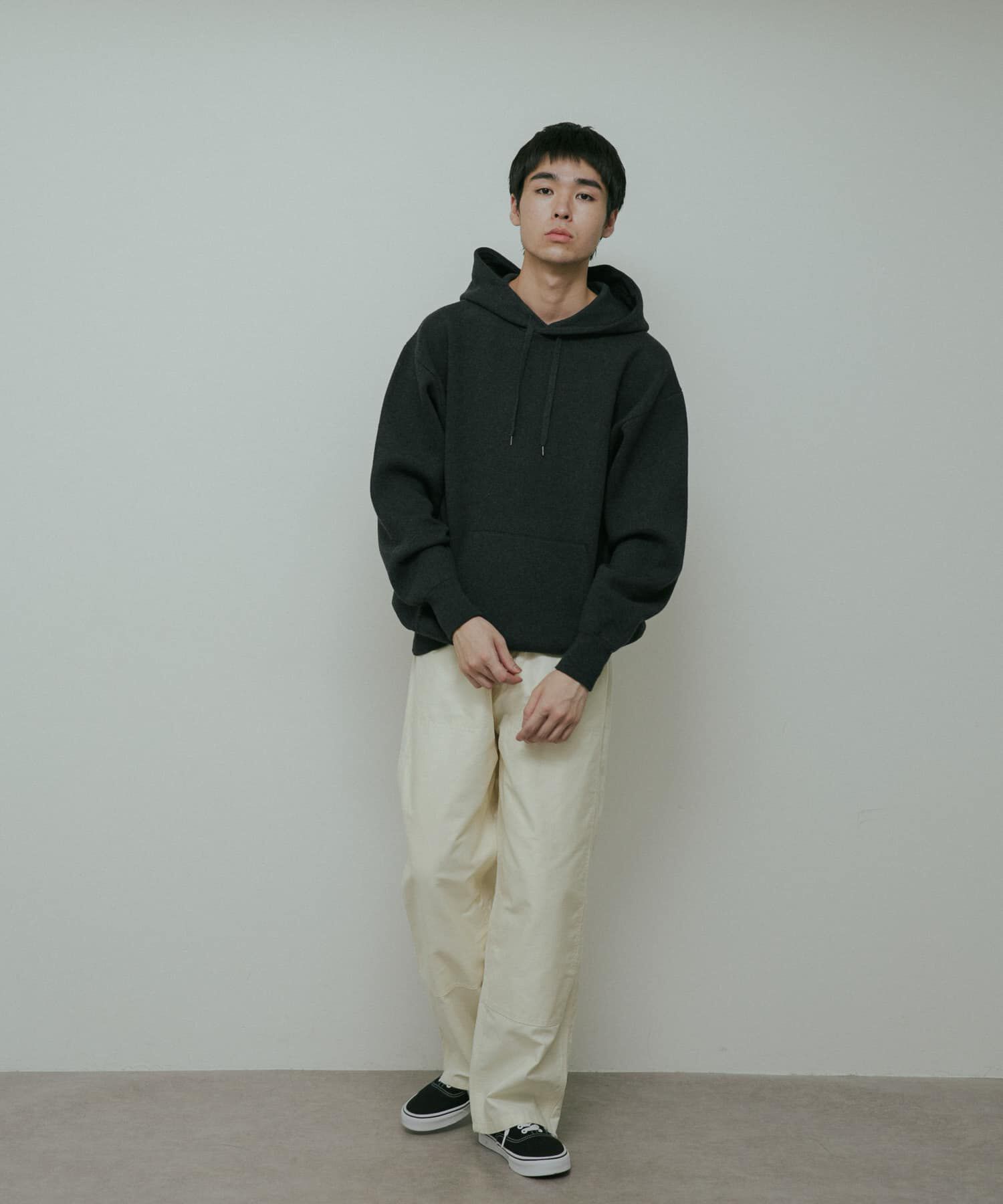 URBAN RESEARCH DOORS「CottonCashmere KnitHoodie」|パーカー|