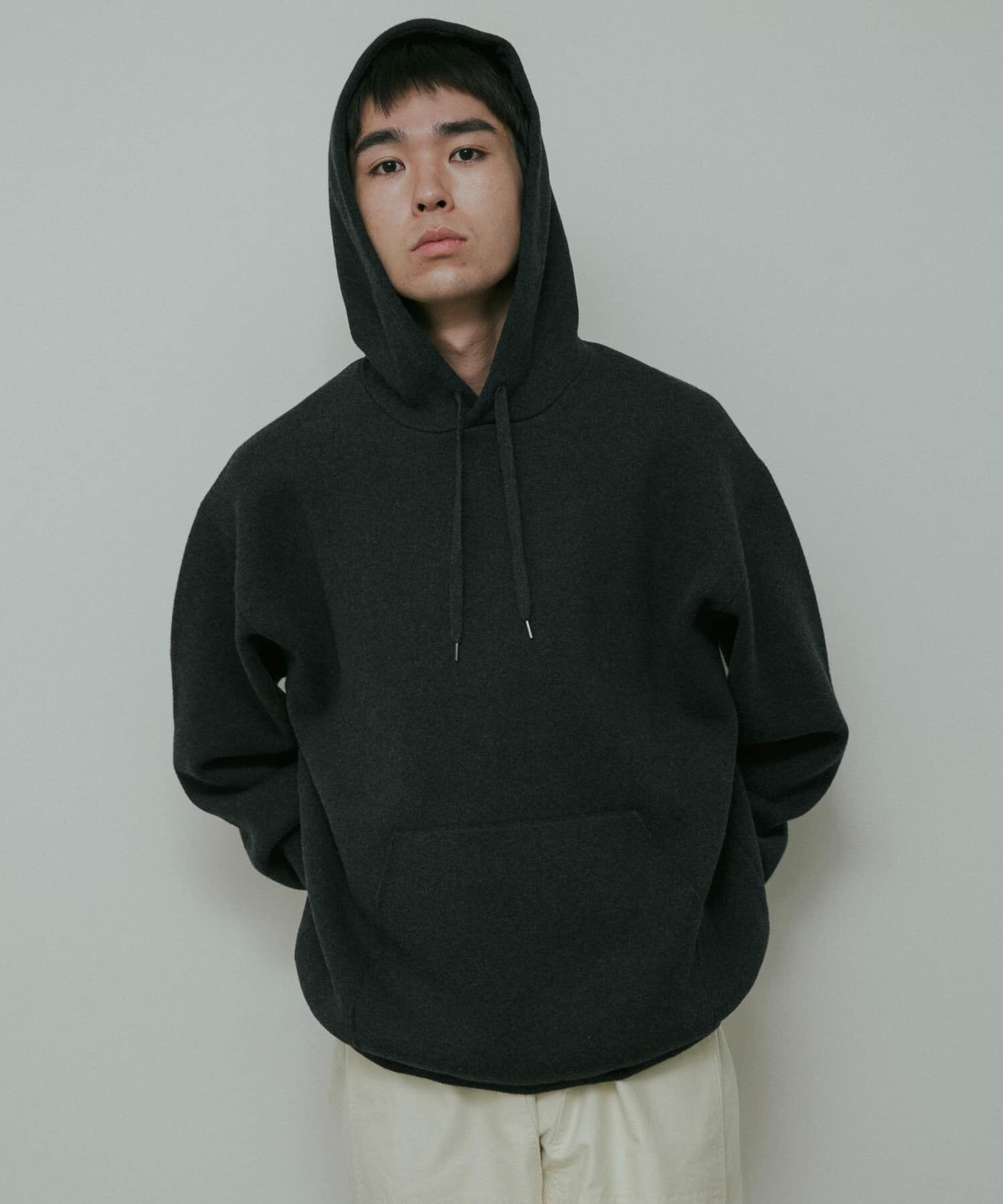 URBAN RESEARCH DOORS「CottonCashmere KnitHoodie」|パーカー|