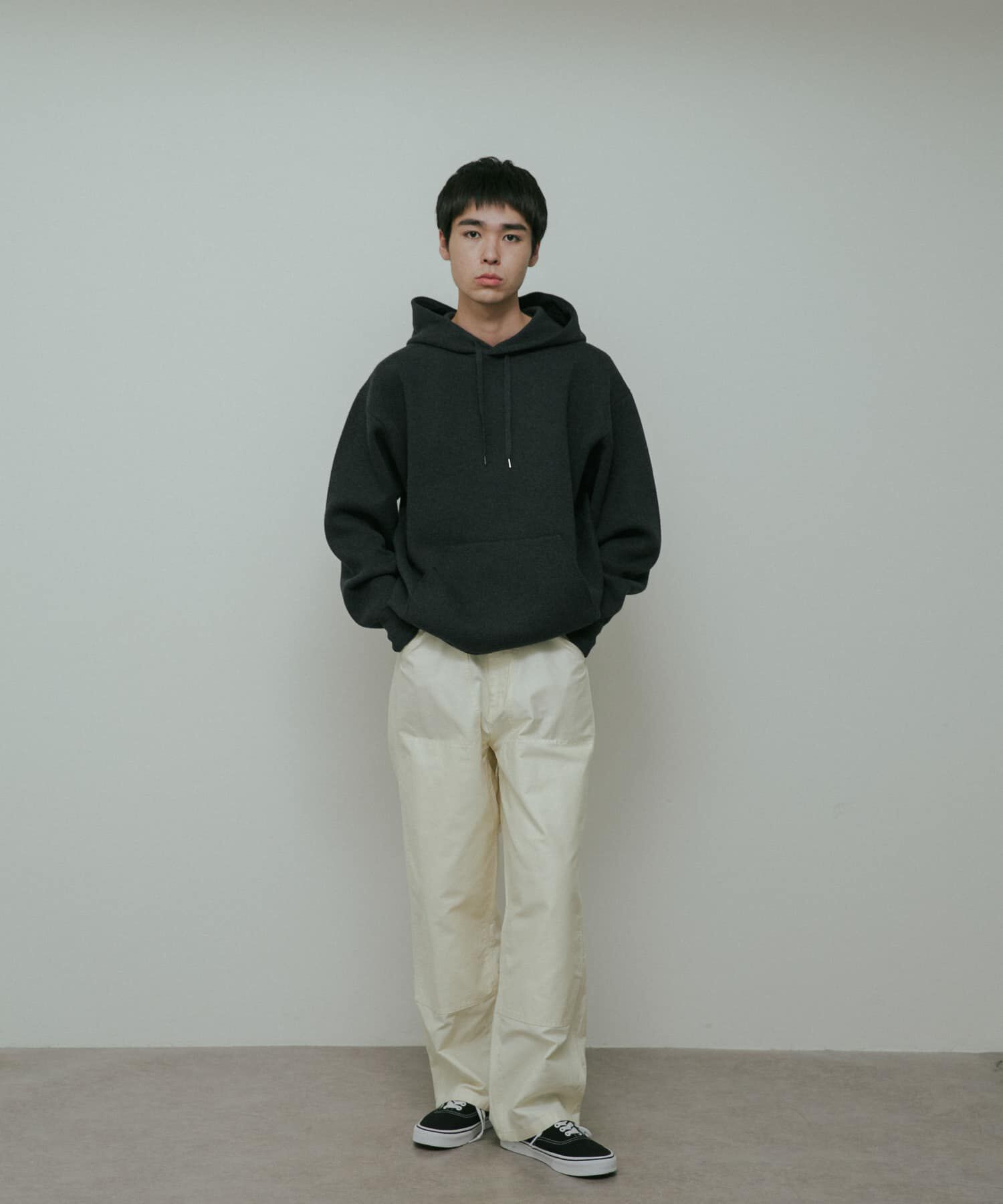 URBAN RESEARCH DOORS「CottonCashmere KnitHoodie」|パーカー|