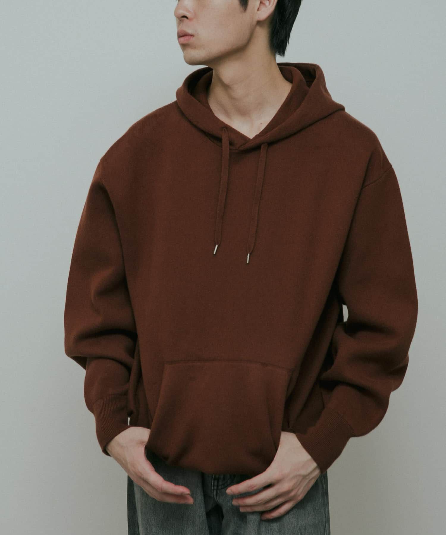 URBAN RESEARCH DOORS「CottonCashmere KnitHoodie」|パーカー|