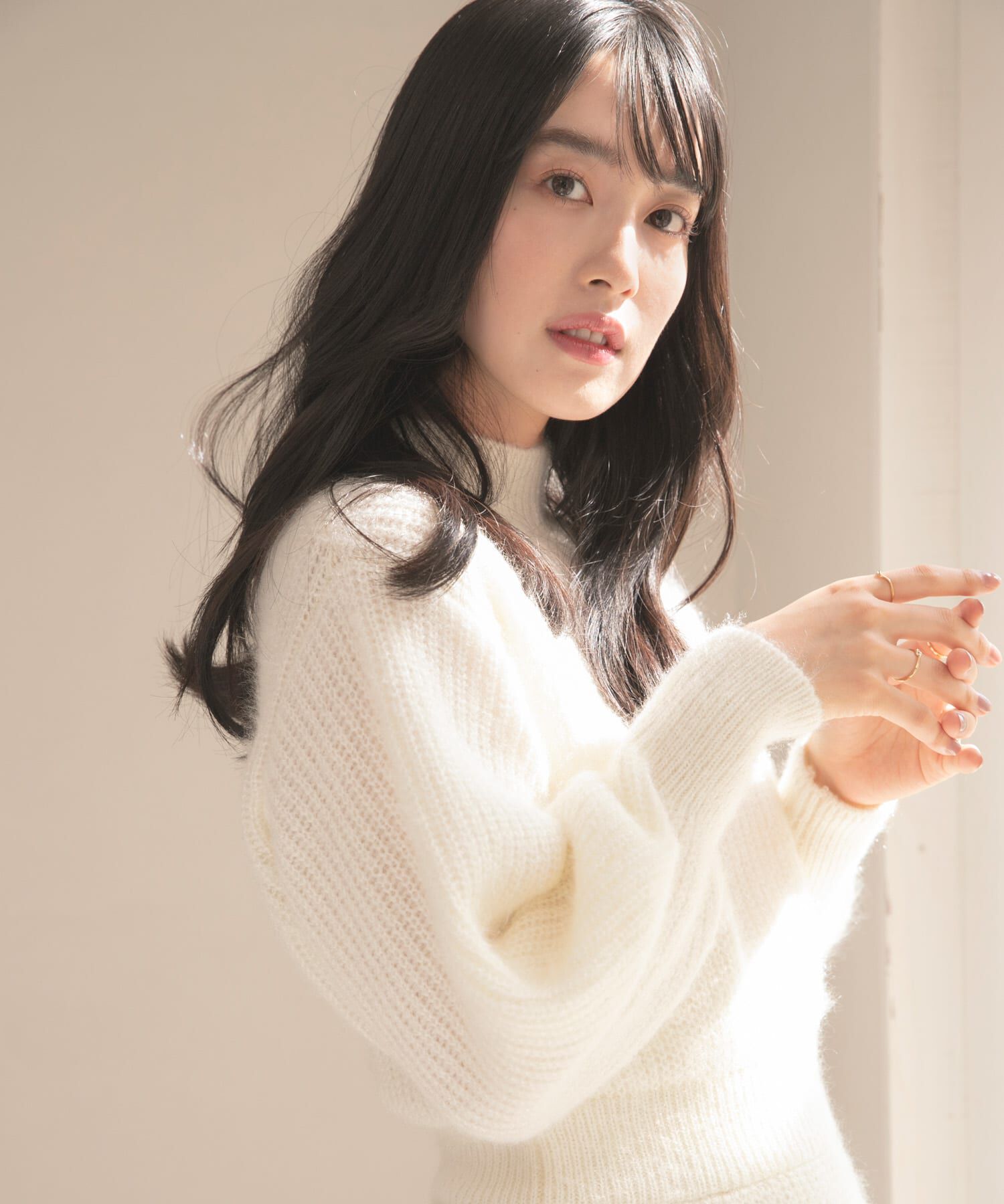SENSE OF PLACE by URBAN RESEARCH「ウエストマークニットワンピース」|ワンピース|