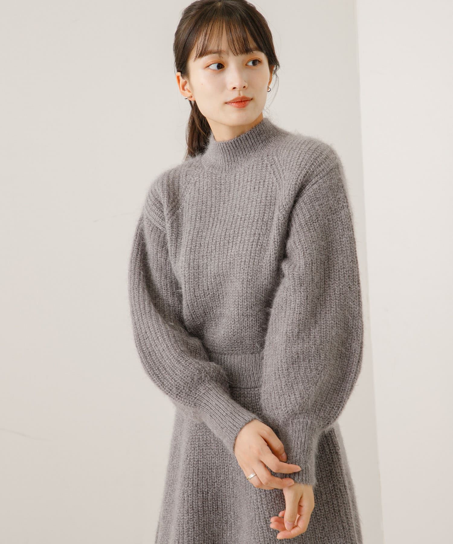 SENSE OF PLACE by URBAN RESEARCH「ウエストマークニットワンピース」|ワンピース|