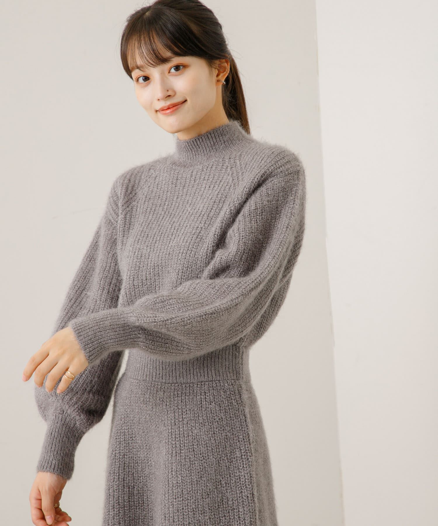 SENSE OF PLACE by URBAN RESEARCH「ウエストマークニットワンピース」|ワンピース|