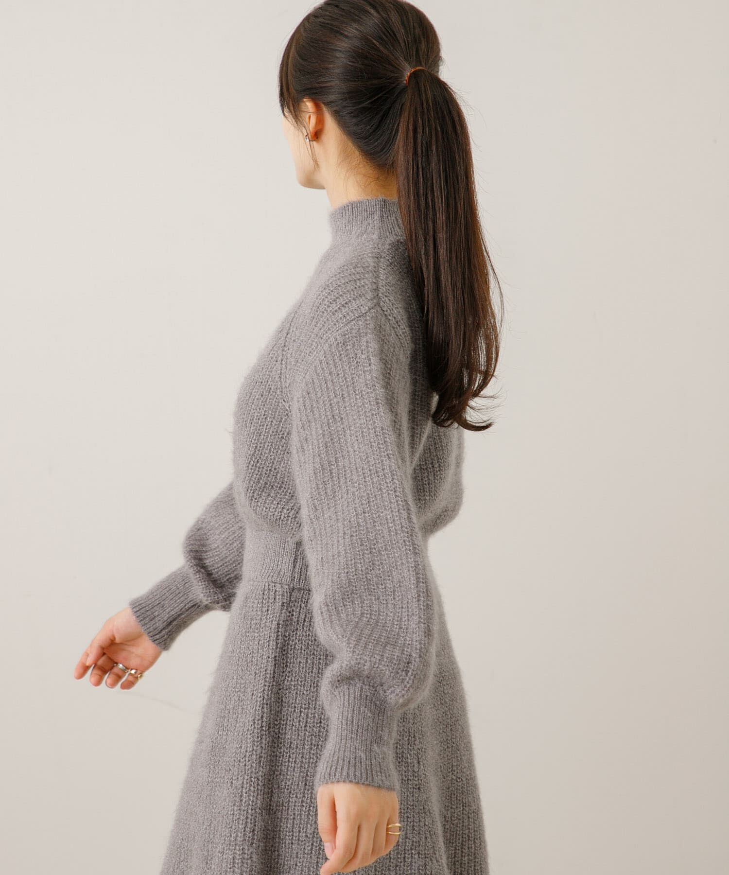 SENSE OF PLACE by URBAN RESEARCH「ウエストマークニットワンピース」|ワンピース|