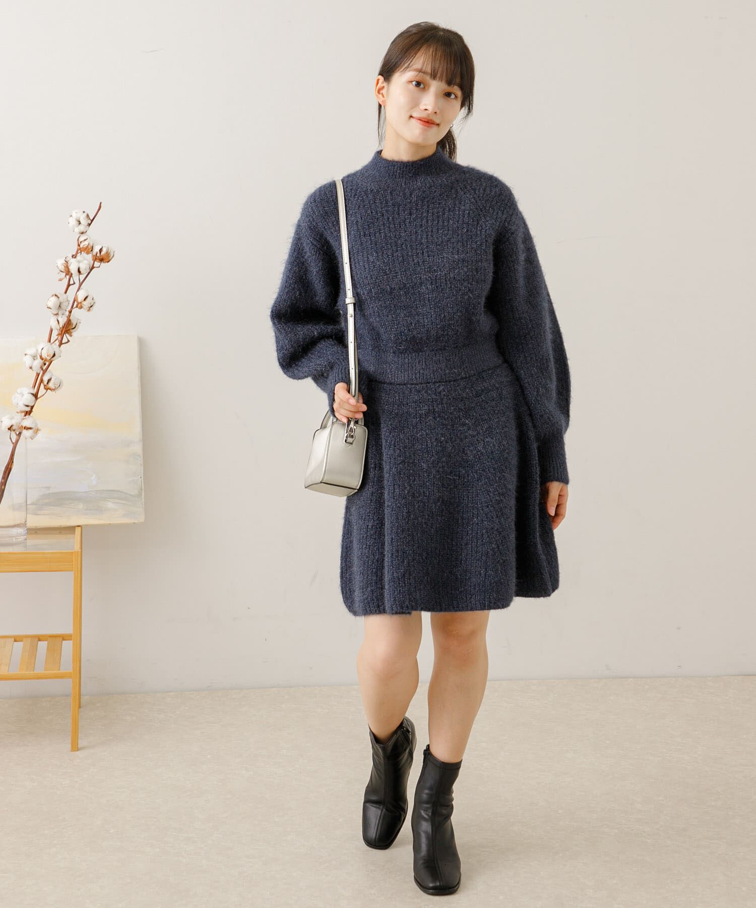 SENSE OF PLACE by URBAN RESEARCH「ウエストマークニットワンピース」|ワンピース|