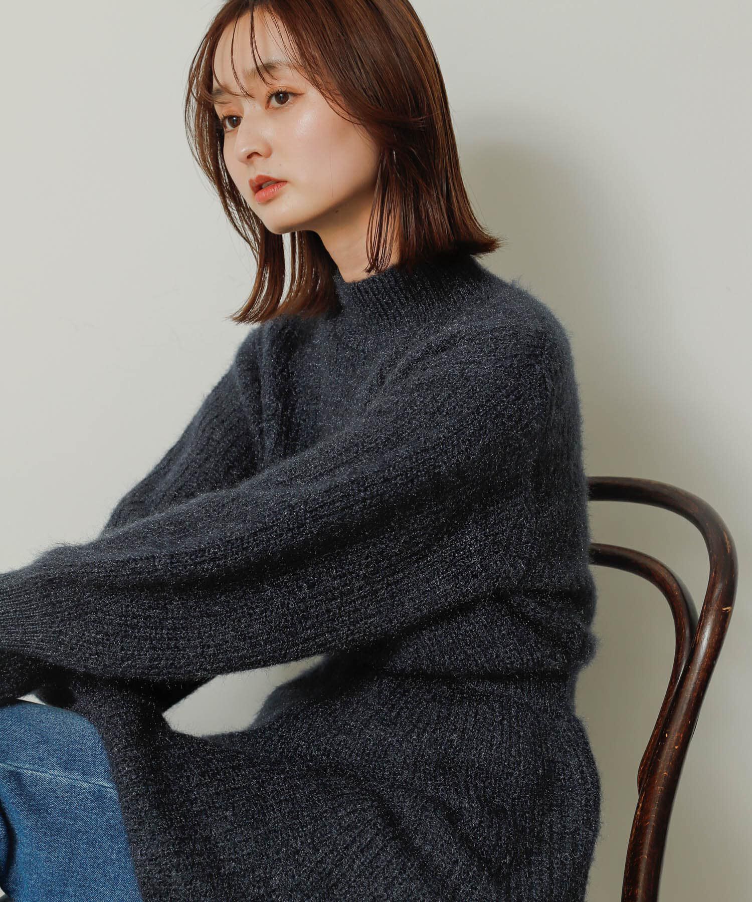 SENSE OF PLACE by URBAN RESEARCH「ウエストマークニットワンピース」|ワンピース|