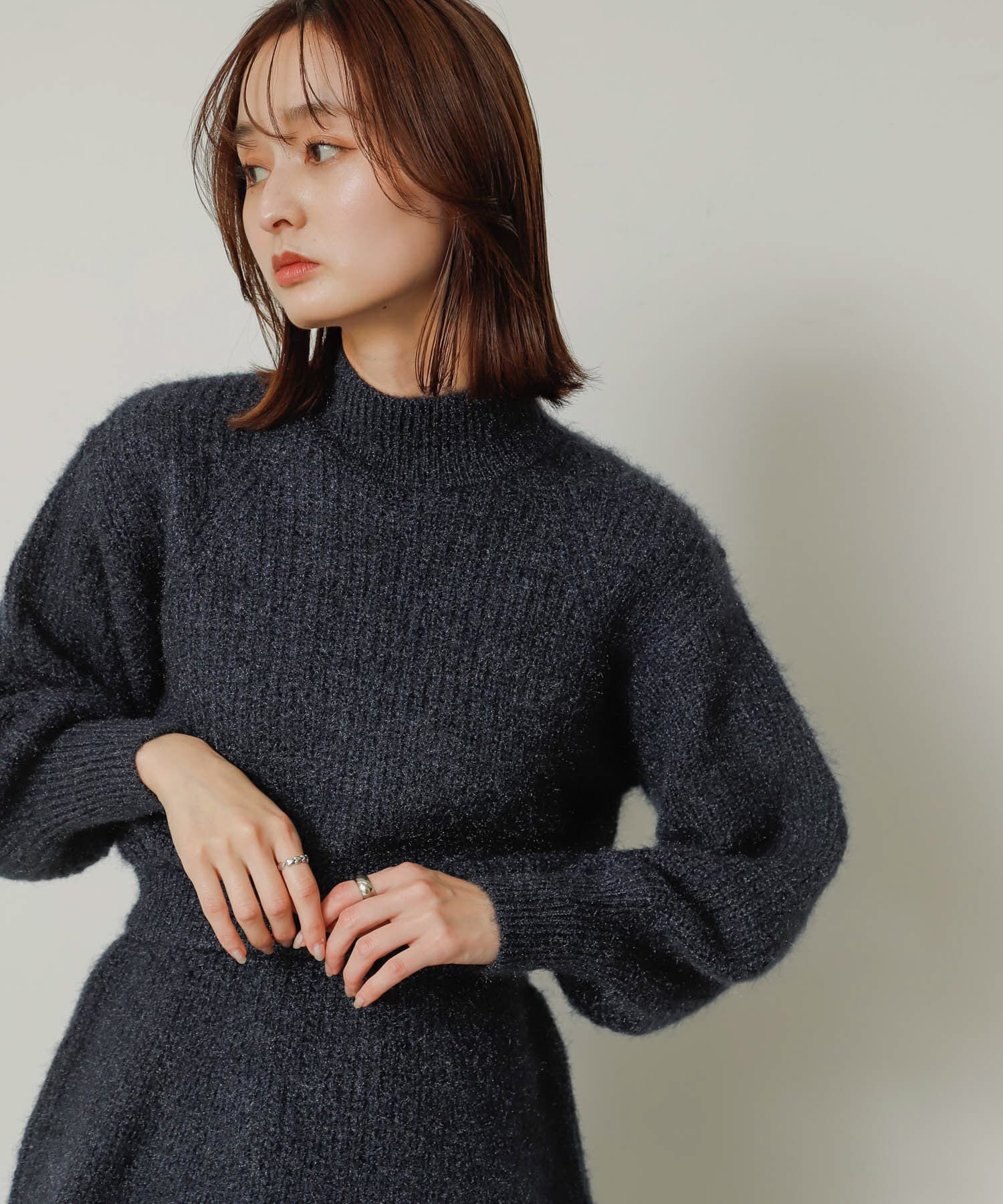 SENSE OF PLACE by URBAN RESEARCH「ウエストマークニットワンピース」|ワンピース|