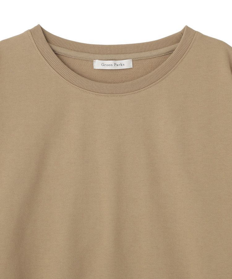 Green Parks「レースドッキング裏毛プルオーバー」|Tシャツ・カットソー|