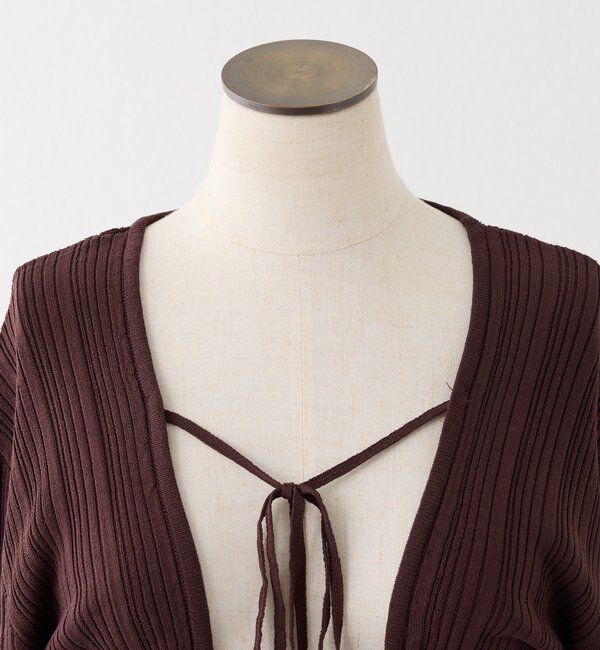  「袖リボンボレロカーディガン」|ニット・セーター|