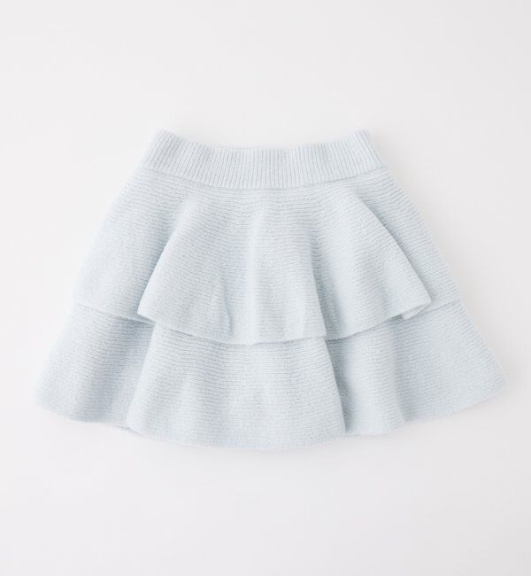  「【WEB限定カラーあり】ニットミニスカート」|スカート|