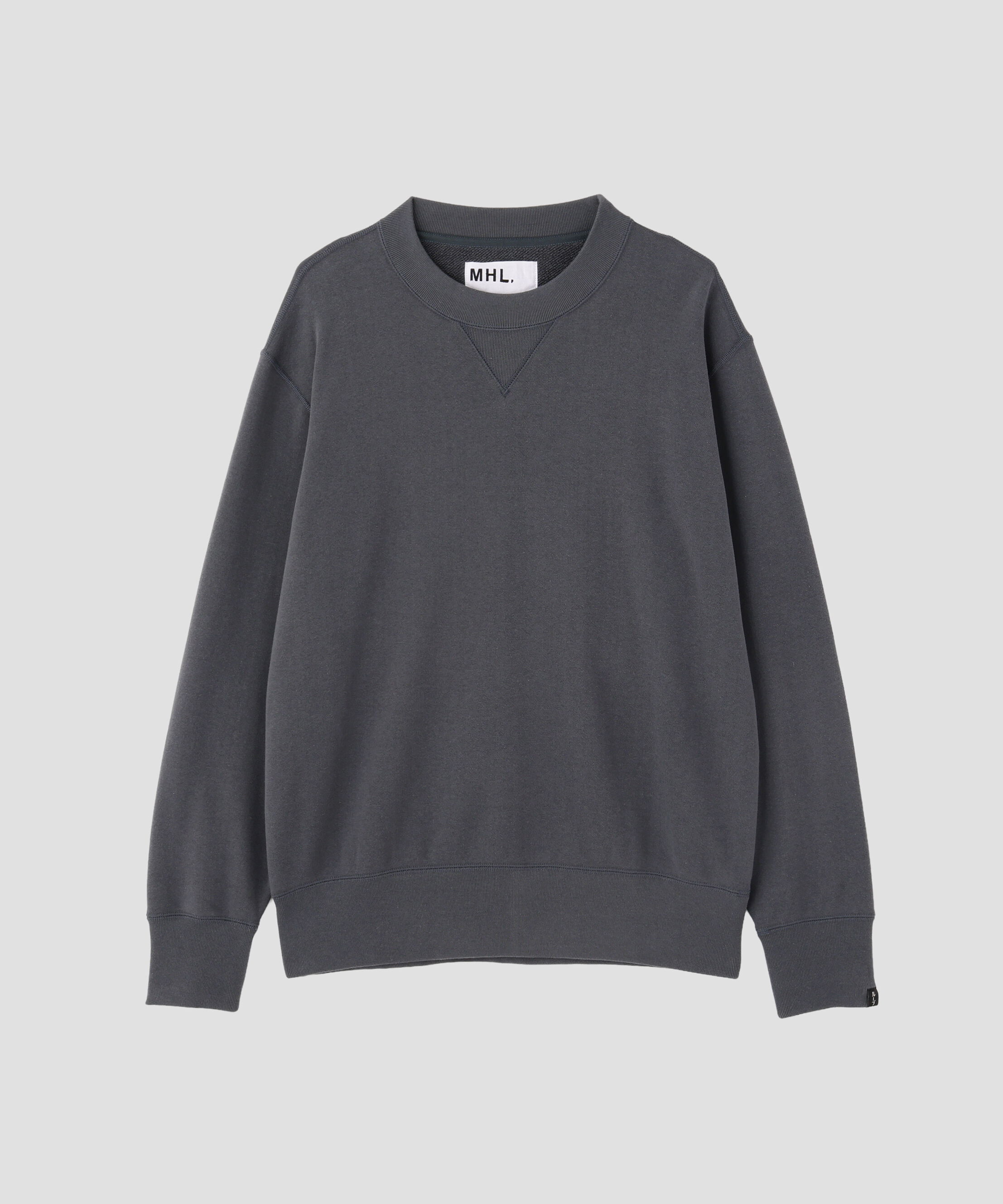MHL.「LIGHT LOOPBACK COTTON CREW NECK」|Tシャツ・カットソー|