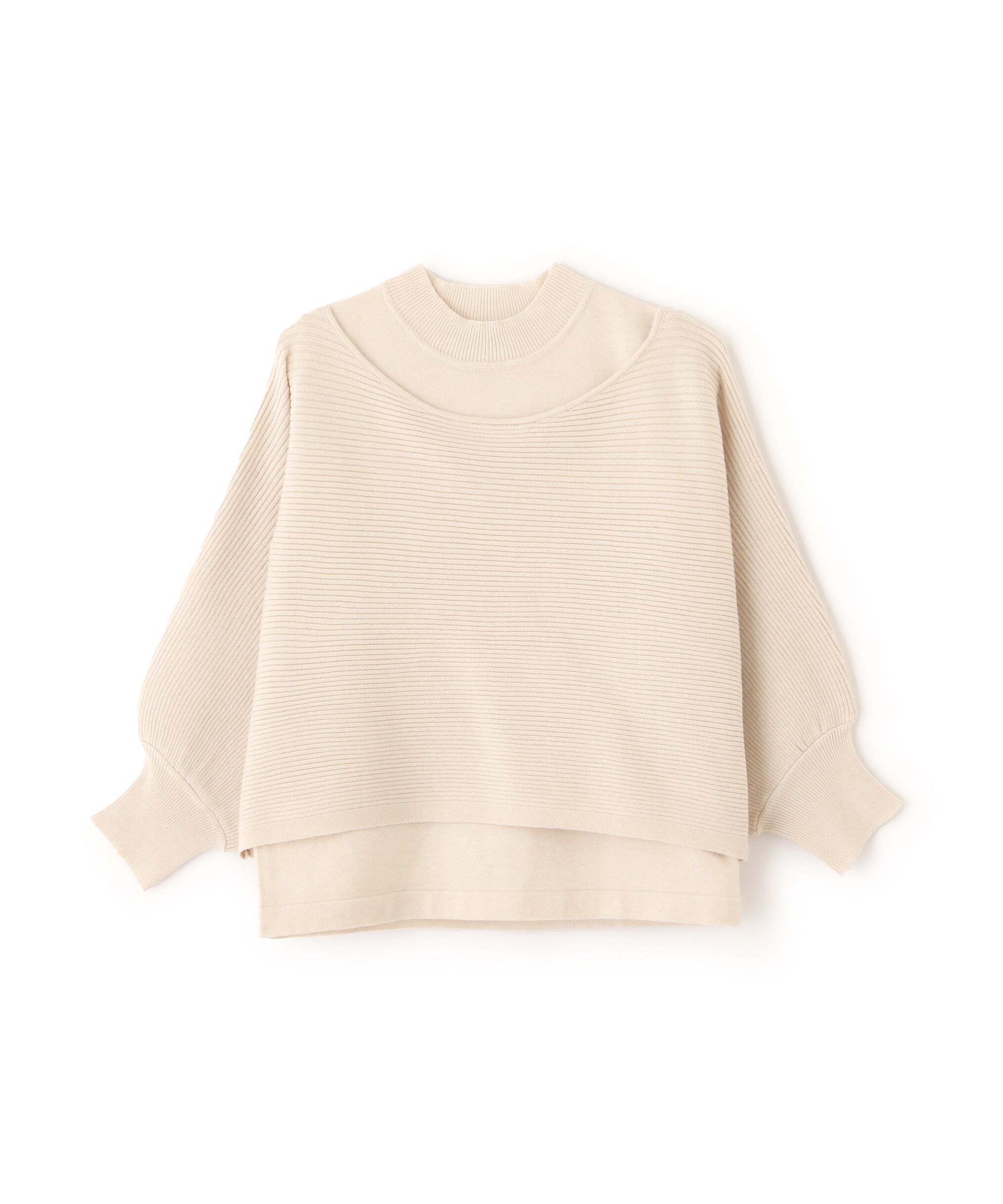 PROPORTION BODY DRESSING「オフショルアンサンブルニット　24AW」|ニット・セーター|