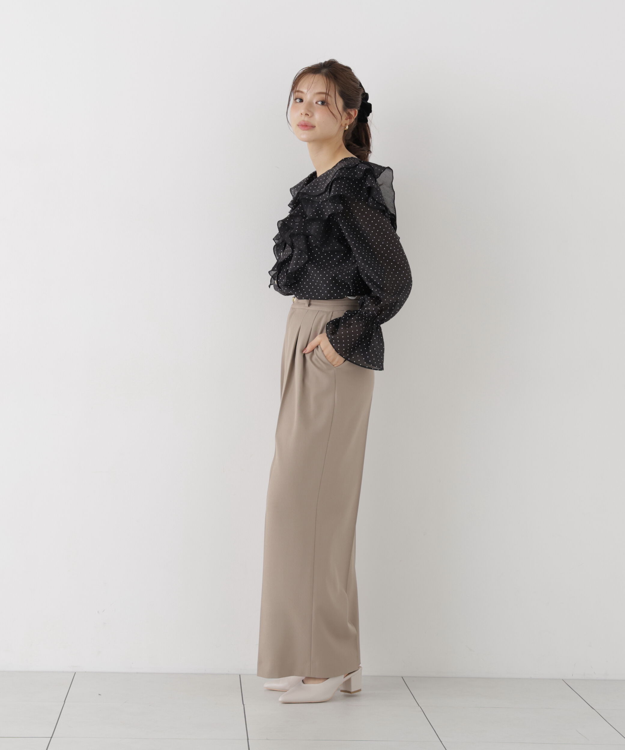 PROPORTION BODY DRESSING「Wブレストワイドパンツ 26AW」|その他|