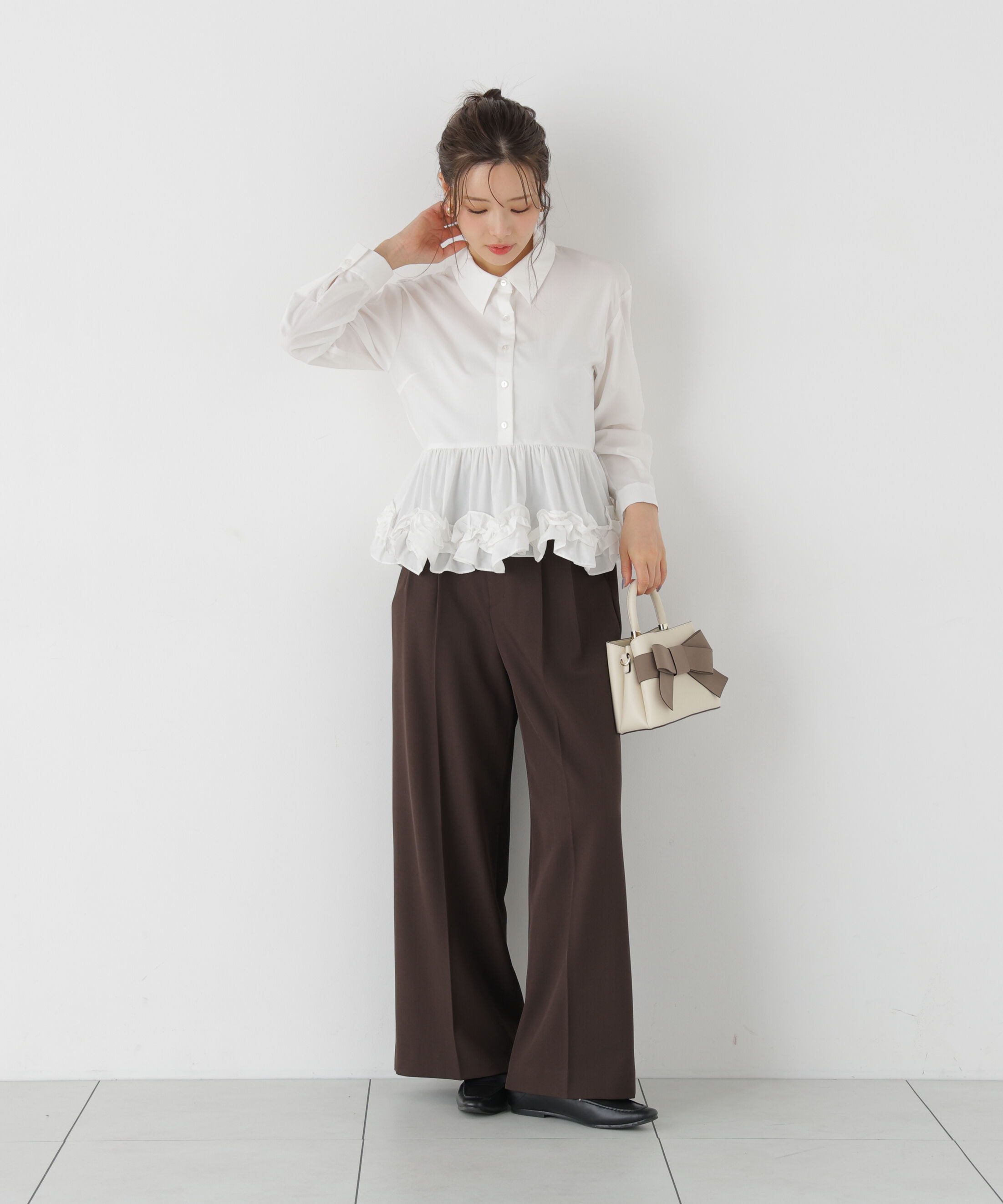 PROPORTION BODY DRESSING「Wブレストワイドパンツ 26AW」|その他|