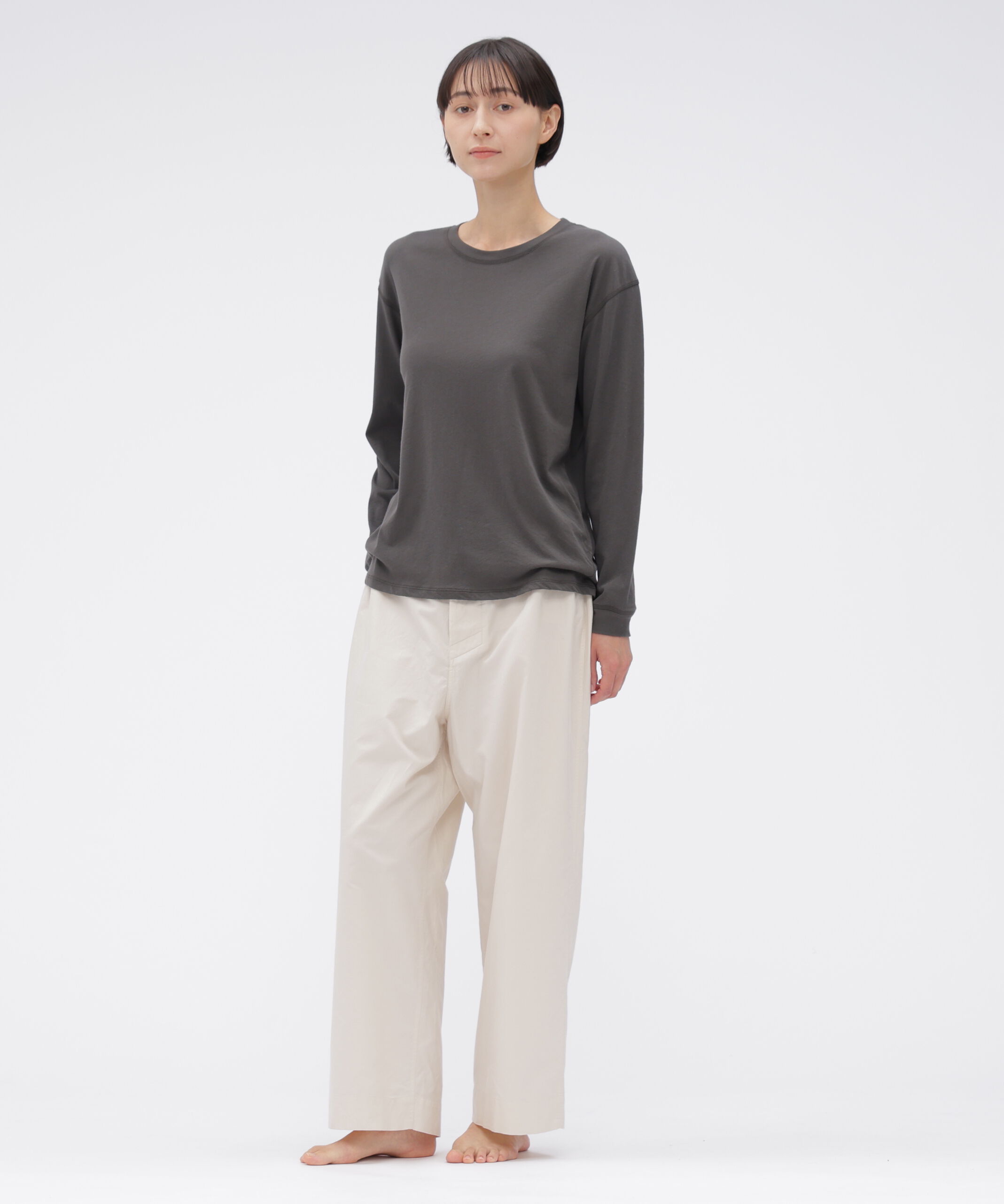 MARGARET HOWELL HOUSEHOLDGOODS「SIRO SPUN COTTON JERSEY TOP」|Tシャツ・カットソー|