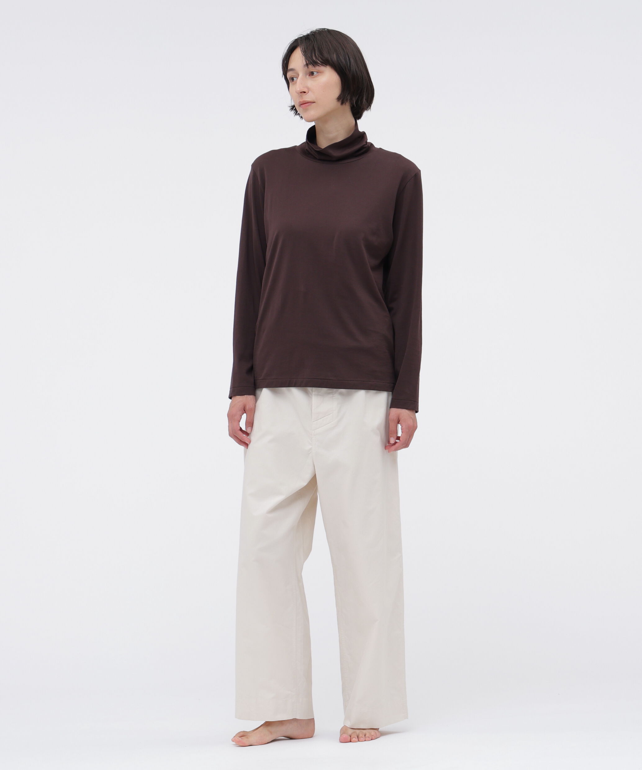 MARGARET HOWELL HOUSEHOLDGOODS「SUPERFINE COTTON JERSEY TOP」|Tシャツ・カットソー|