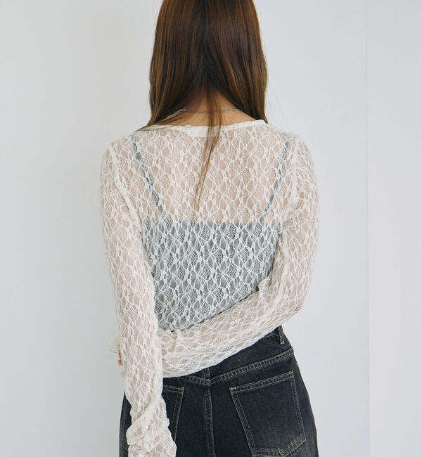 archives「フロッキードットアソートカットレースＴＯＰＳ」|Tシャツ・カットソー|