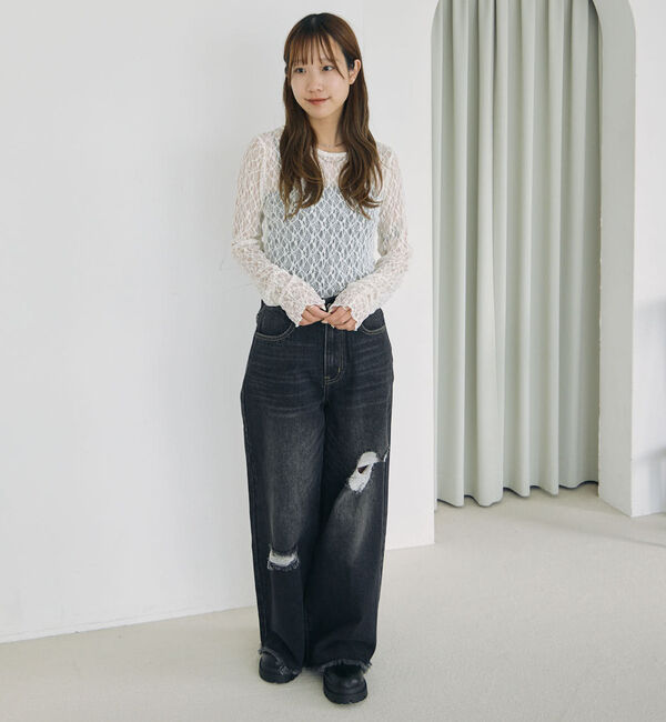 archives「フロッキードットアソートカットレースＴＯＰＳ」|Tシャツ・カットソー|