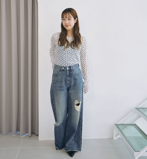 archives「フロッキードットアソートカットレースＴＯＰＳ」|Tシャツ・カットソー|