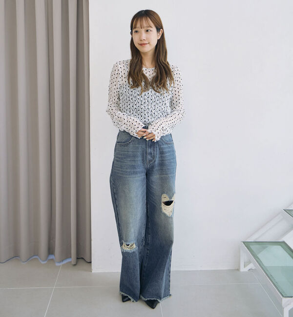 archives「フロッキードットアソートカットレースＴＯＰＳ」|Tシャツ・カットソー|