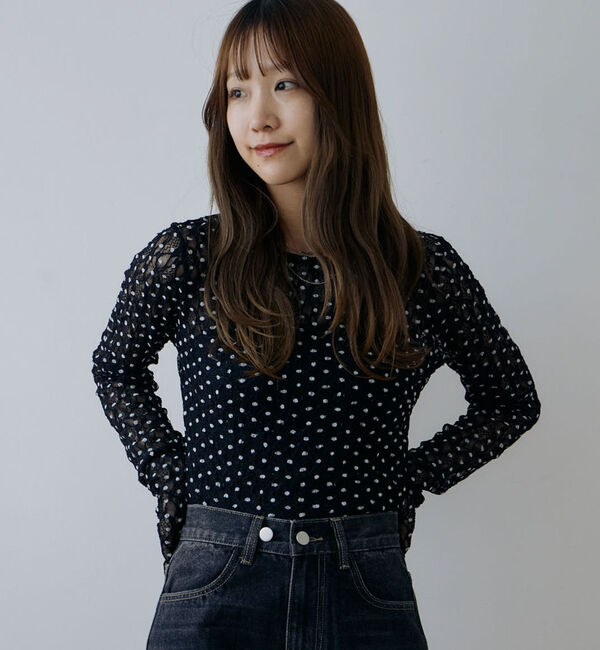 archives「フロッキードットアソートカットレースＴＯＰＳ」|Tシャツ・カットソー|