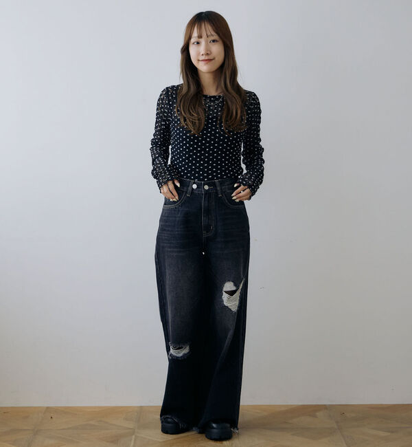 archives「フロッキードットアソートカットレースＴＯＰＳ」|Tシャツ・カットソー|