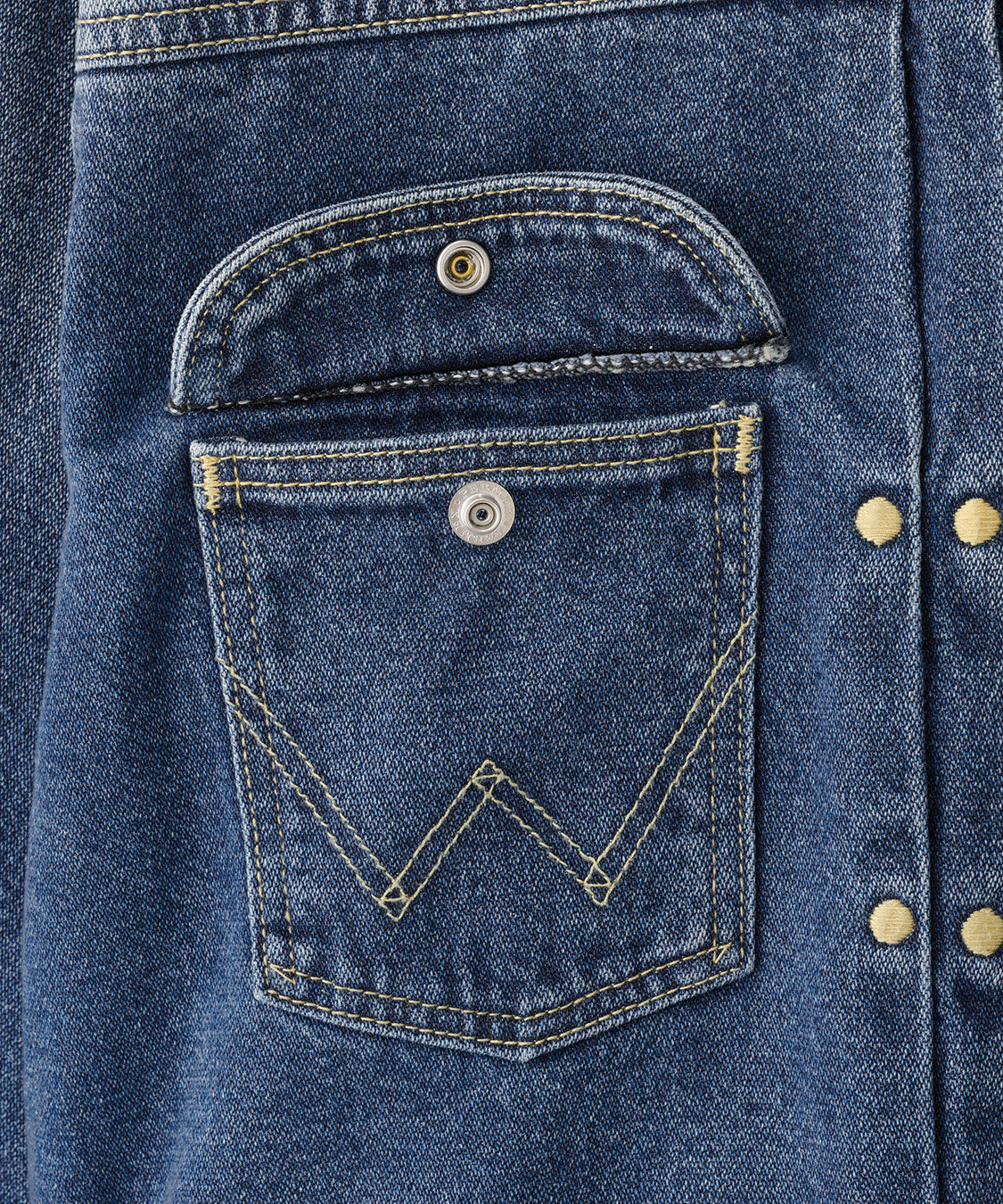COCO DEAL「《COCO DEAL/Wrangler》カットオフショートGジャン」|デニムジャケット|