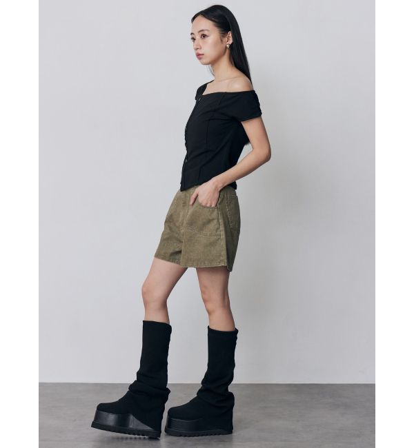 MURUA「ウォッシュショートパンツ」|その他|
