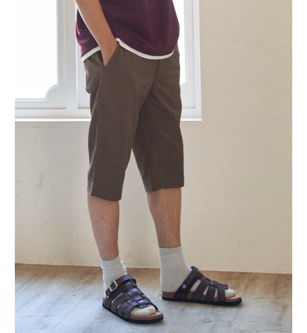 ikka「6.5分丈ドビーハーフパンツ」|その他|