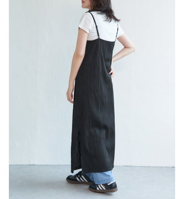 VENCE share style「ウェーブパイピングキャミワンピース」|ワンピース|