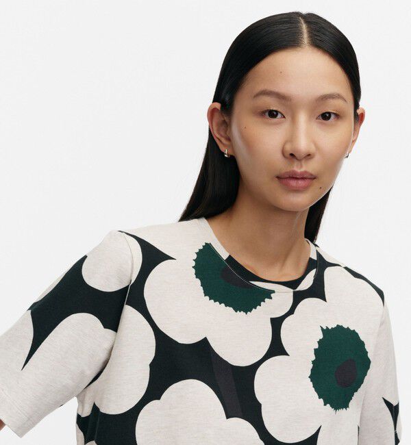 Marimekko「Tunnit Unikko Tシャツ」|シャツ・ブラウス|