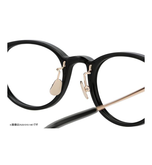  「Zoff｜ADAM ET ROPE' ボストン型 メガネ | コンビネーションフレーム 軽量 メタル レンズ交換券付」|メガネ|