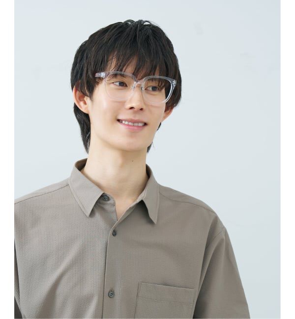  「小顔に見せてくれる計算されたウェリントン型 レンズ交換券付」|メガネ|