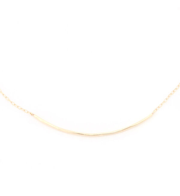 JUPITER「【K10】ラインバーネックレス/ゴールド/全長45㎝」|ネックレス|